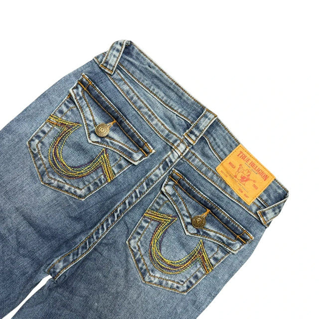 True Religion bootcut women designer jeans(w26)