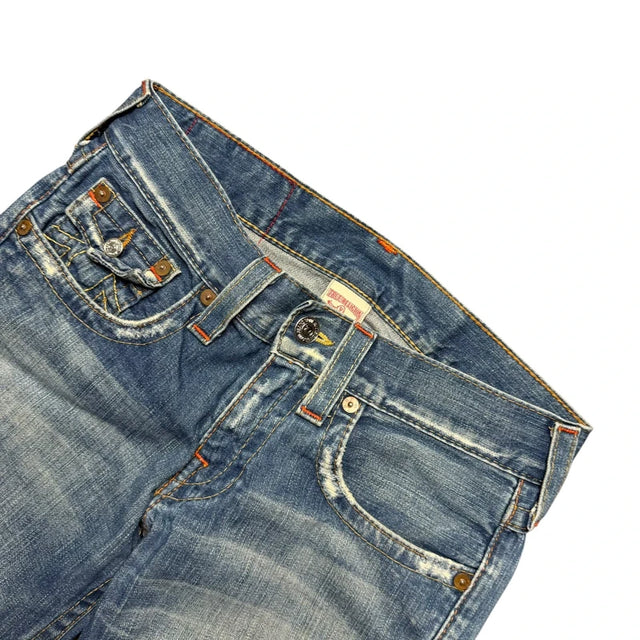 True Religion flared/bootcut low waist women designer jeans(w29