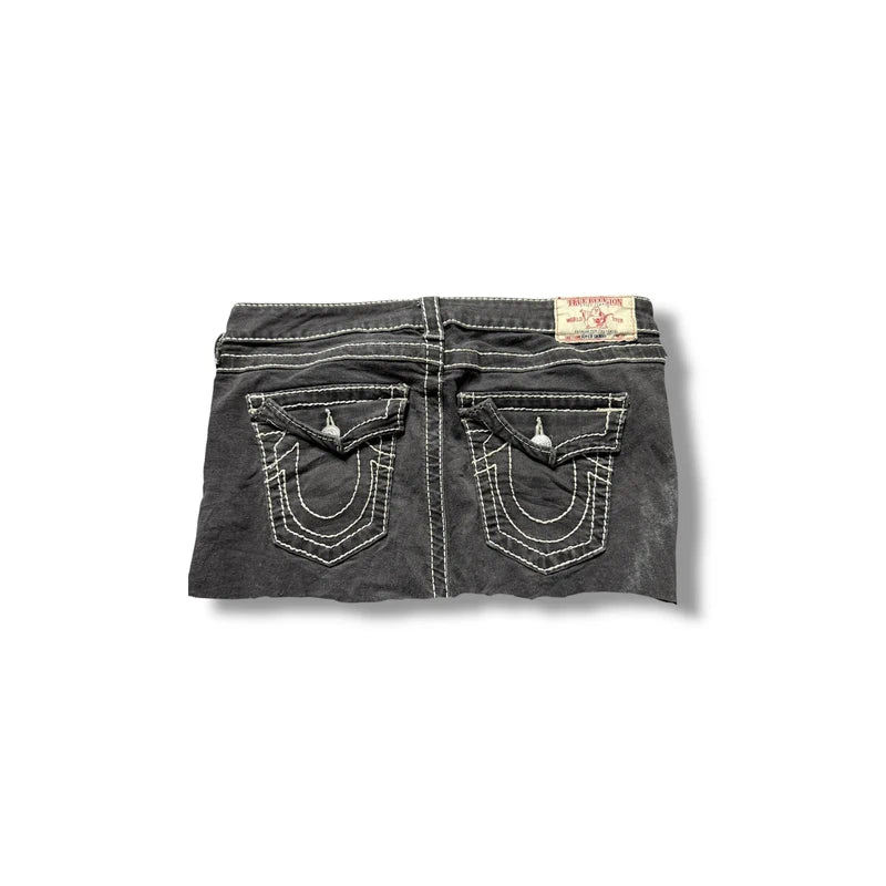 True Religion women designer mini skirt(w32)
