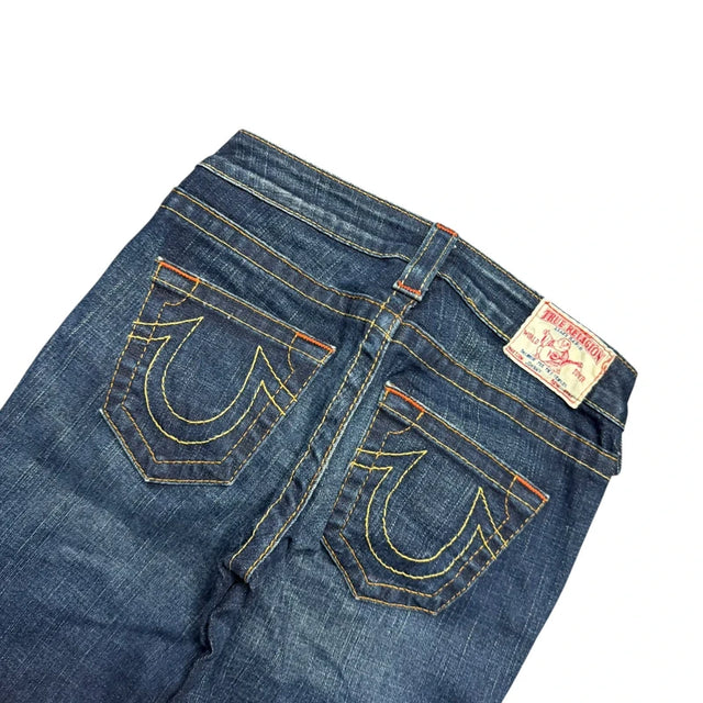 True Religion bootcut low waist women designer Jeans(w24)