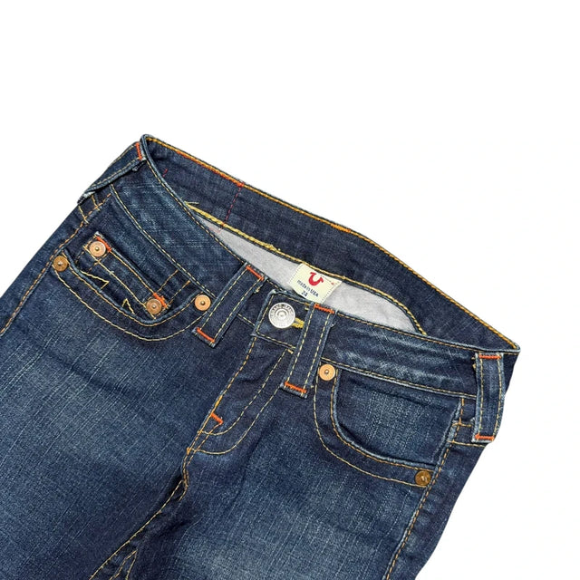 True Religion bootcut low waist women designer Jeans(w24)