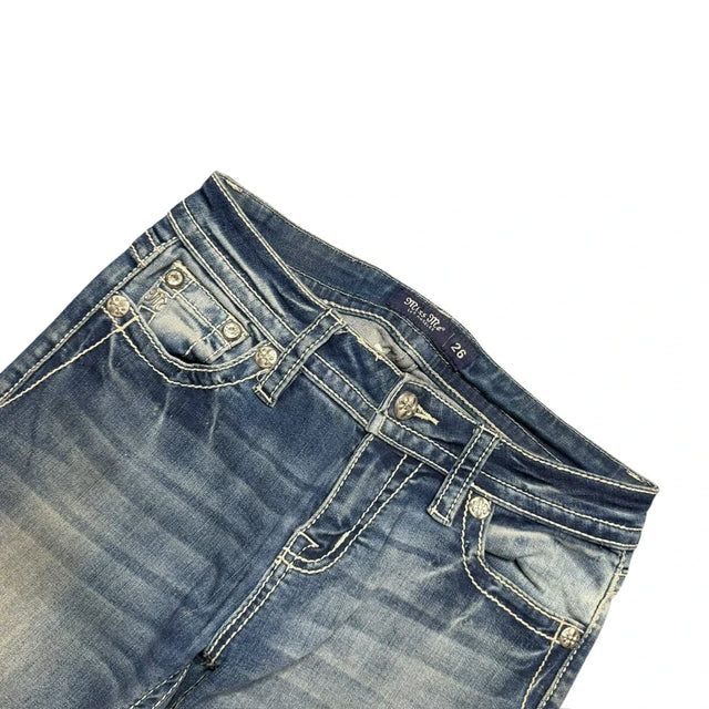 Miss me low waist women designer skinny jeans(w26)
