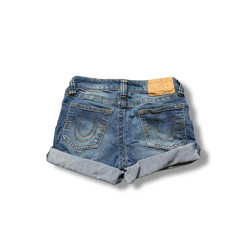 True Religion low waist women designer shorts(w26)