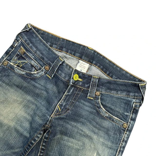 True Religion flared/bootcut low waist Women Designer jeans(w29)
