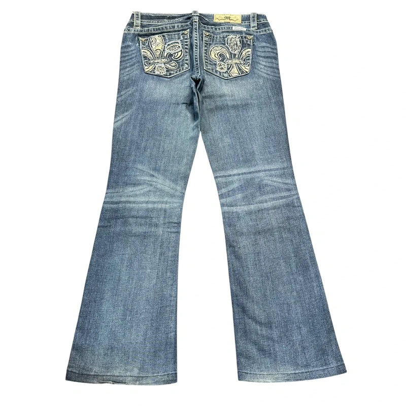 Miss me flared/bootcut low waist Women Designer jeans(w30)