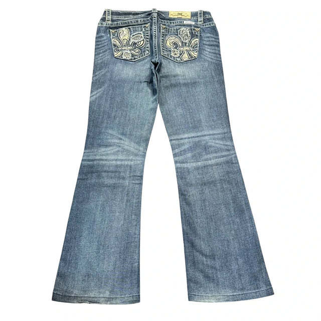 Miss me flared/bootcut low waist Women Designer jeans(w30)