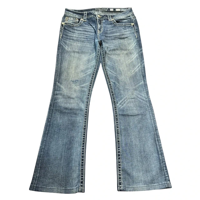 Miss me flared/bootcut low waist Women Designer jeans(w30)