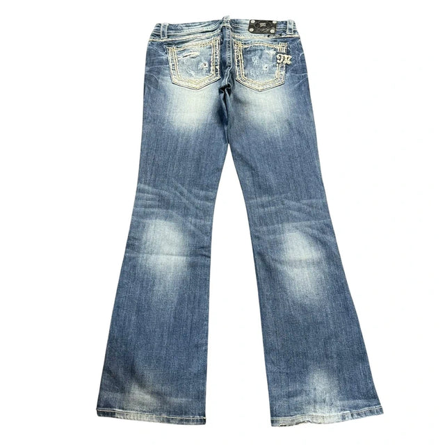 Miss me flared/bootcut low waist Women Designer jeans(w31)