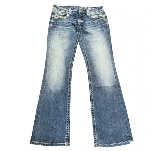 Miss me flared/bootcut low waist Women Designer jeans(w31)