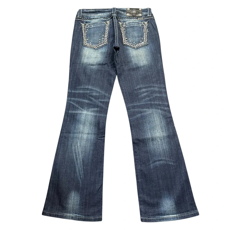 Miss me flared/bootcut low waist Women Designer jeans(w30)