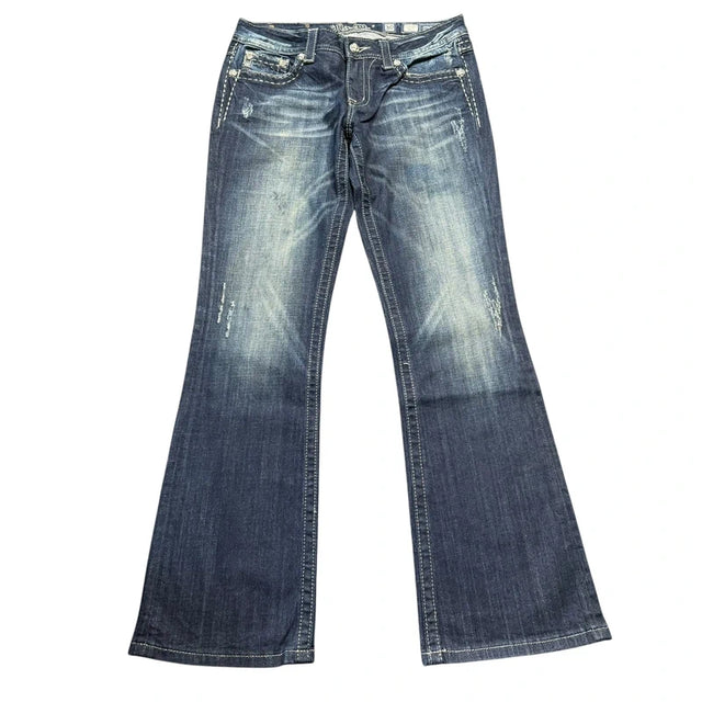 Miss me flared/bootcut low waist Women Designer jeans(w30)