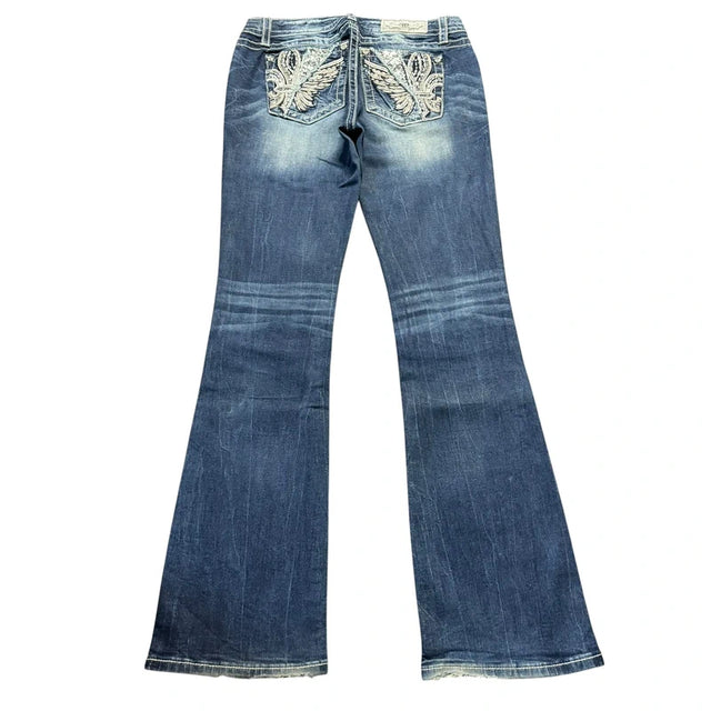 Miss me flared/bootcut low waist Women Designer jeans(w29)