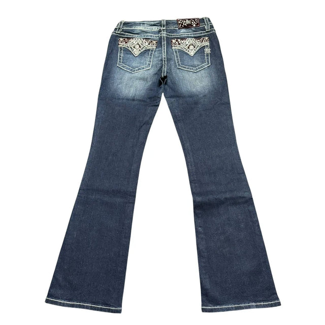 Miss me flared/bootcut women designer jeans(w28)