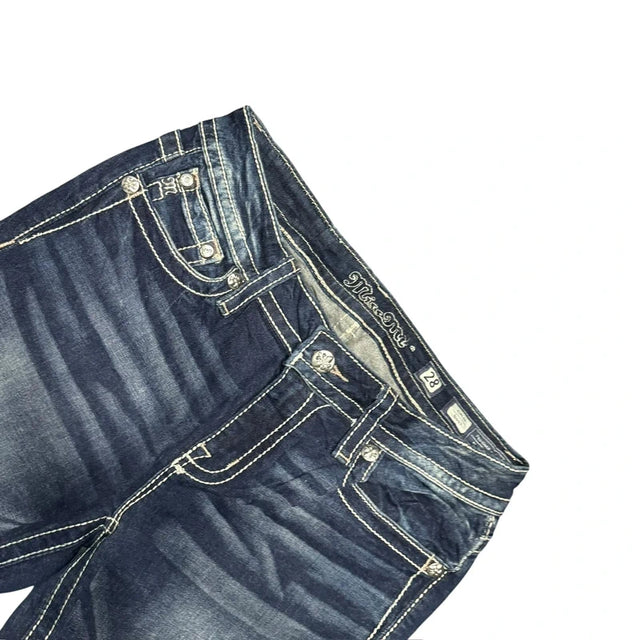 Miss me flared/bootcut women designer jeans(w28)