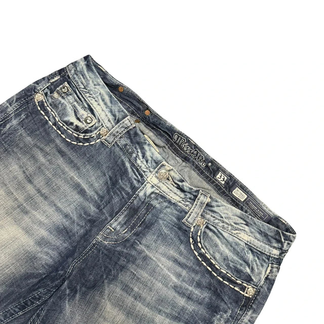 Miss me flared/bootcut women designer jeans(w33)