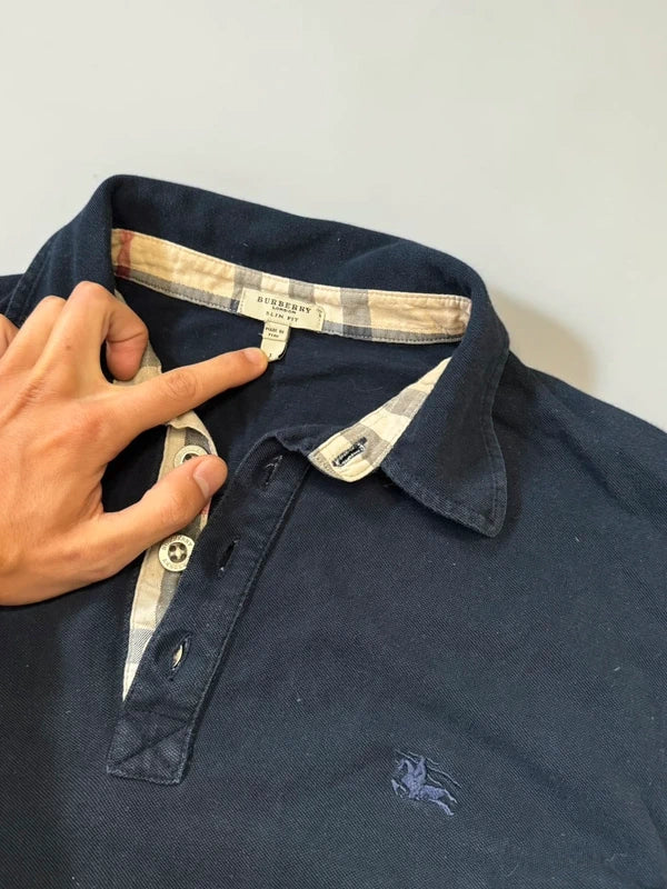 Burberry Polo designer longsleeve(L)