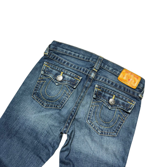 True Religion low waist straight leg Women Designer jeans(w24)