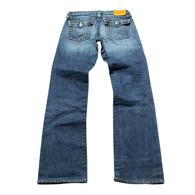 True Religion low waist straight leg Women Designer jeans(w24)
