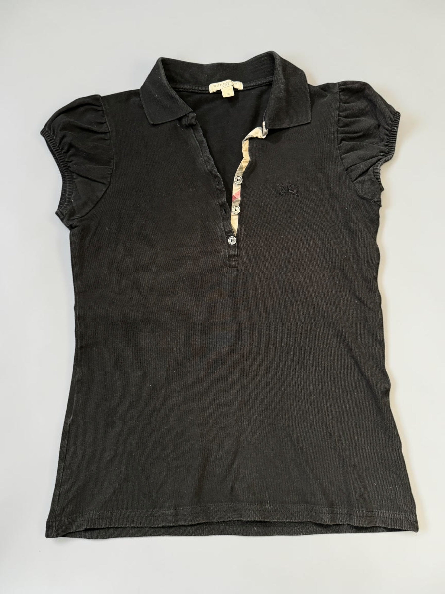 Burberry slim women designer polo(M)