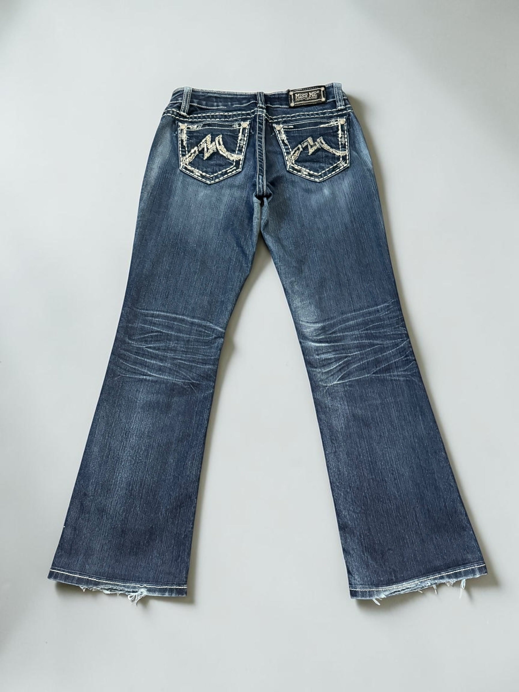 Miss me flared/bootcut low waist Women Designer jeans(w27)
